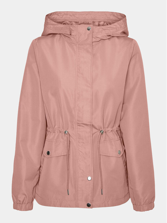 Vero Moda Vero Moda Parka Paisley 10301577 Różowy Regular Fit