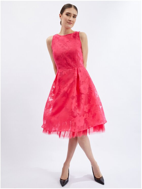 Orsay Orsay Sukienka 475043324000__36 Różowy Regular Fit
