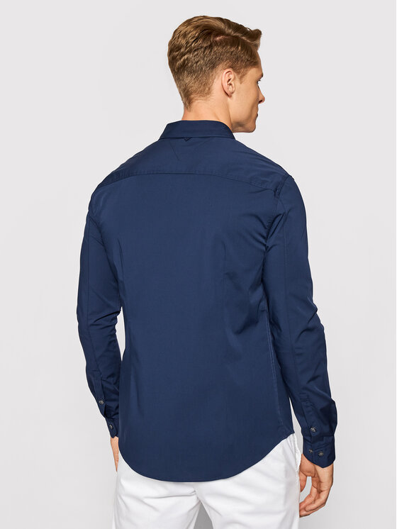 Tommy Jeans Tommy Jeans Camicia DM0DM04405 Blu scuro Slim Fit
