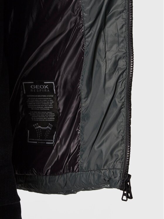 Geox Geox Kurtka przejściowa Sile M2628K TC162 F1653 Zielony Regular Fit