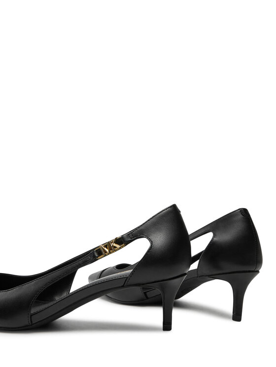 MICHAEL Michael Kors MICHAEL Michael Kors Pantofi cu toc subțire Veronica 40H3VRMP1L Negru