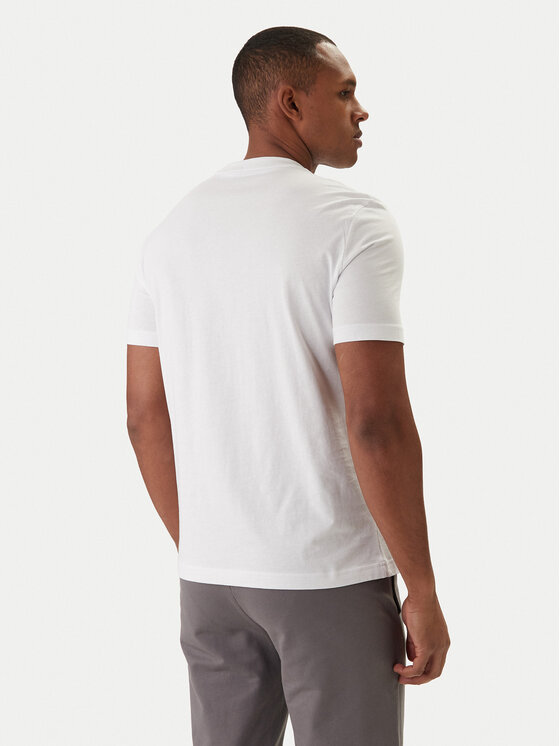 EA7 Emporio Armani EA7 Emporio Armani Marškinėliai 7M001307 AF10375 Balta Regular Fit