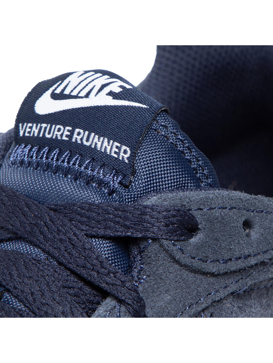 Nike Nike Сникърси Venture Runner Suede CQ4557 400 Тъмносин