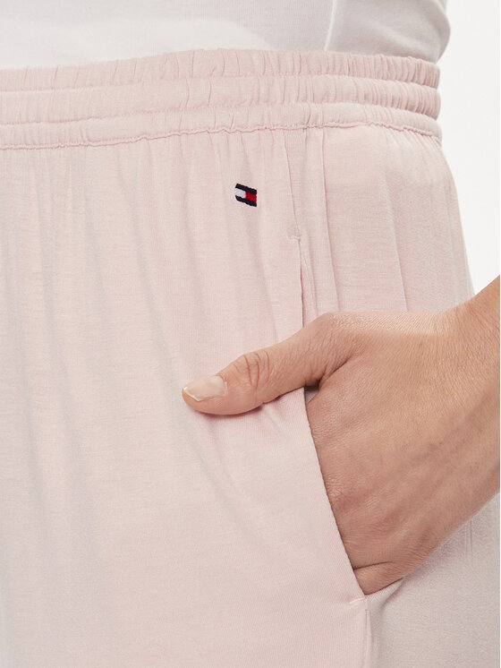 Tommy Hilfiger Tommy Hilfiger Spodnie dresowe UW0UW05195 Różowy Relaxed Fit