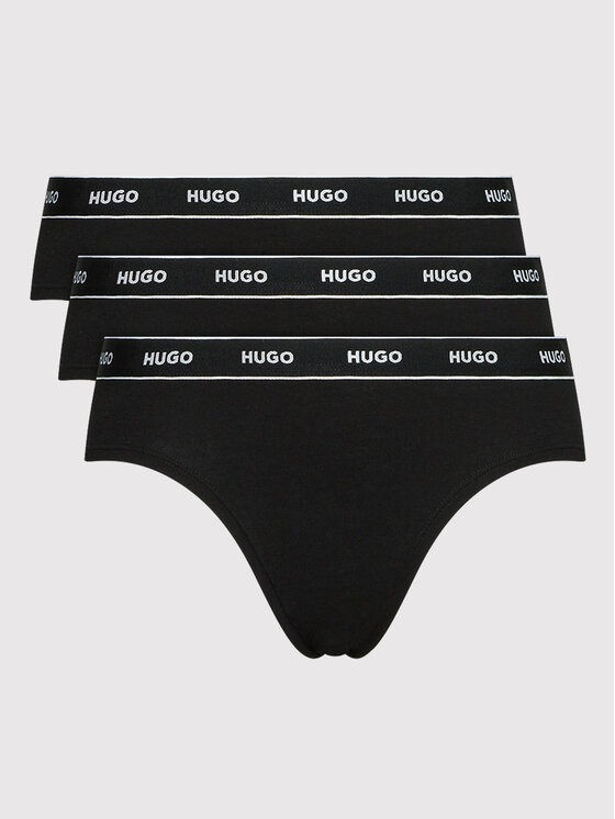 HUGO Hugo 3 db klasszikus alsó 50469657 Fekete