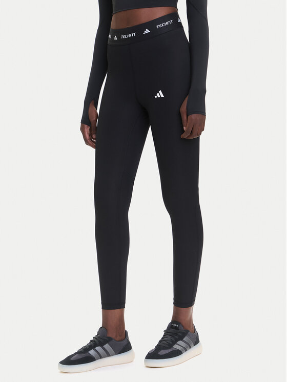 adidas adidas Leggings Techfit IT2273 Crna Slim Fit