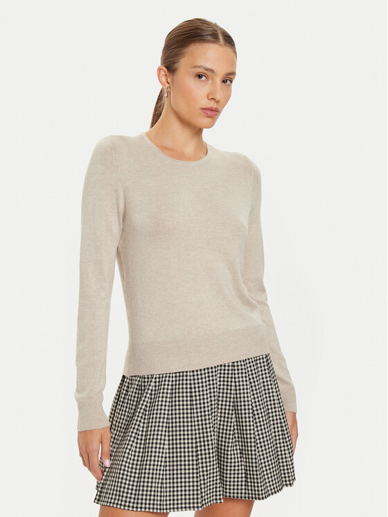 ONLY Pulover Venice 15333989 Bej Regular Fit