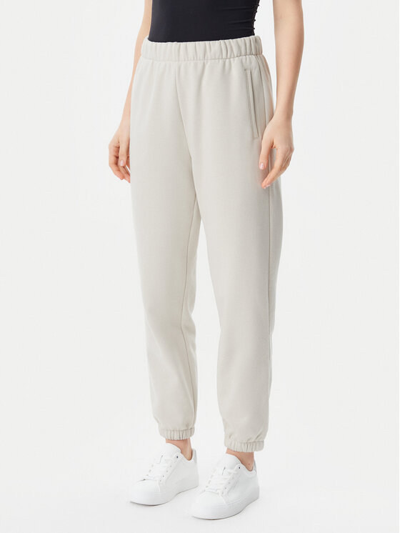 Gap Gap Pantaloni trening 765568-03 Bej Relaxed Fit