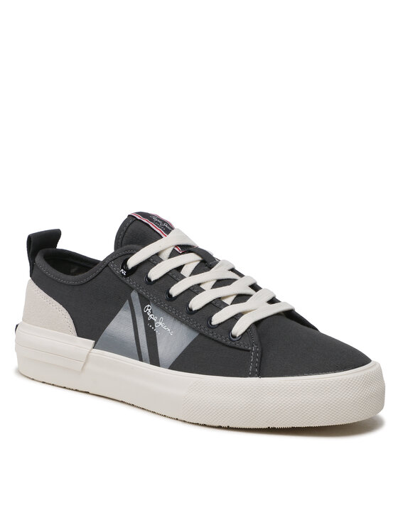 Pepe Jeans Pepe Jeans Tenis superge Allen Flag Color PMS30903 Črna