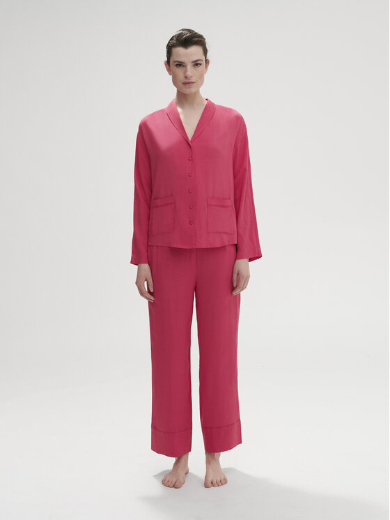 Simone Pérèle Simone Pérèle Pidžama hlače Songe 18S660 Ružičasta Comfort Fit