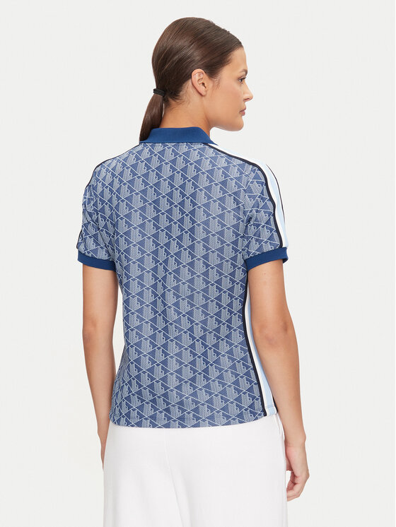 Lacoste Lacoste Polo DF3364 Blu Slim Fit