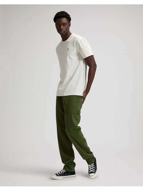 Lee Lee T-Shirt WORKWEAR TEE Beżowy Relaxed Fit