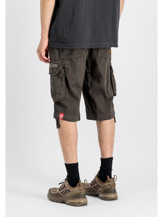 Alpha Industries Alpha Industries Szorty Jet Short Szary Regular Fit