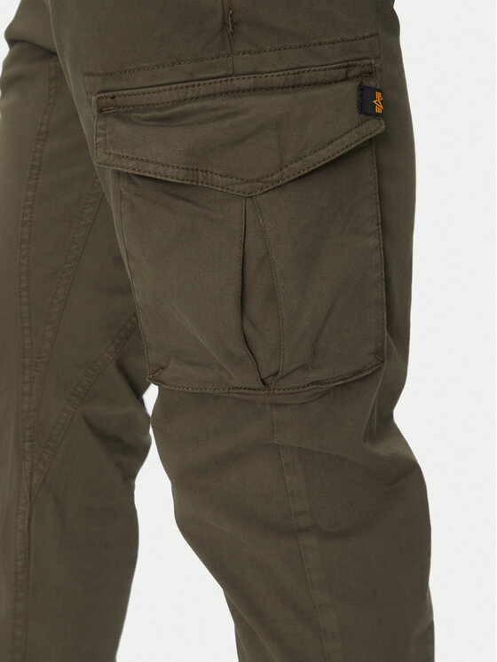 Alpha Industries Alpha Industries Joggery Twill 116202 Zielony Regular Fit