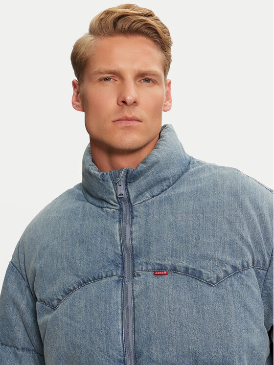 Levi's® Levi's® Vatovaná bunda A0726-0003 Modrá Relaxed Fit