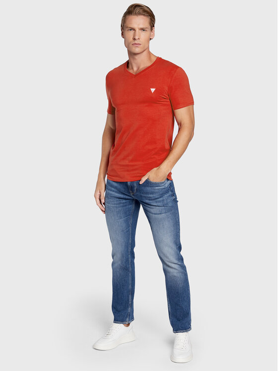 T-shirt M2YI32 J1311 Rosso Super Slim Fit