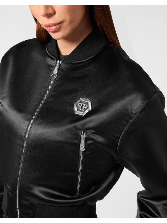 PHILIPP PLEIN PHILIPP PLEIN Bundy bomber 26399 Čierna
