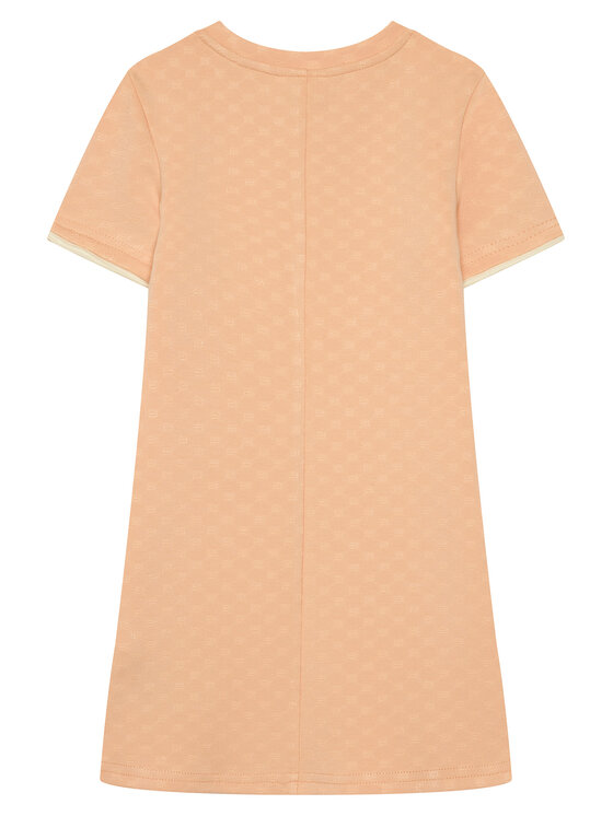 Guess Guess Každodenné šaty J6GK27 KF972 Svetlo oranžová Regular Fit