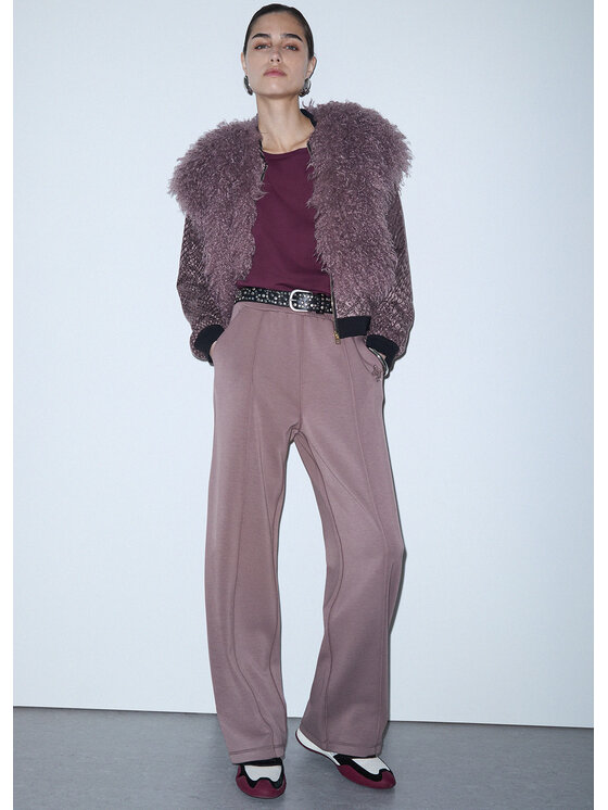 Liu Jo Liu Jo Pantaloni di tessuto TF6213J395881409 Rosa Regular Fit