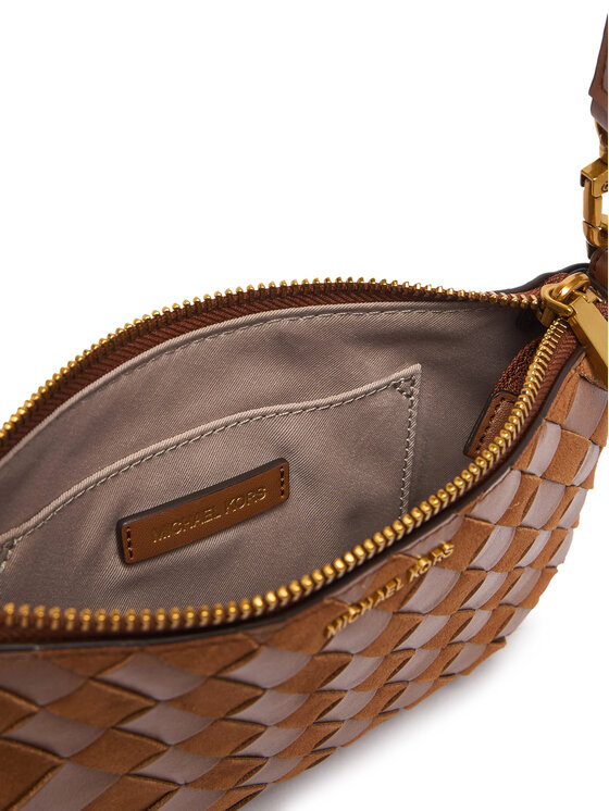 MICHAEL Michael Kors MICHAEL Michael Kors Дамска чанта Jet Set 32F6AJ6F6S Кафяв