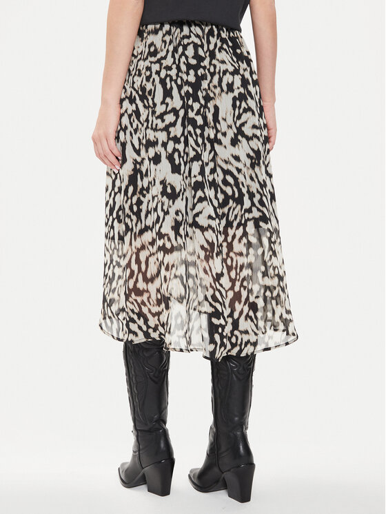 Morgan Morgan Φούστα midi 241-JAILY.F Μπεζ Regular Fit