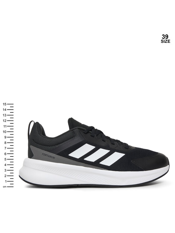 adidas adidas Sneakersy Fortarun 4.0 J JQ5167 Čierna
