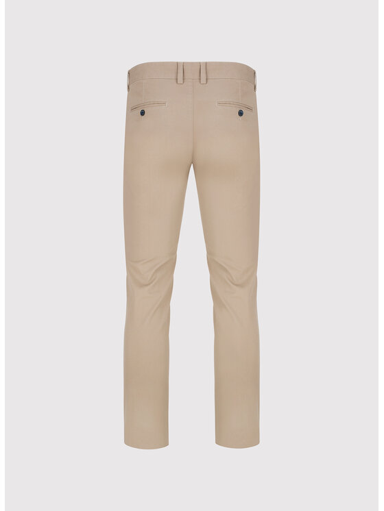 Pako Lorente Pako Lorente Spodnie materiałowe P26SF-WX-005 Beżowy Classic Fit