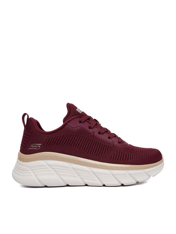 Skechers Skechers Sneakersy C-BOBS HI FLEX 117385 BURG Bordowy