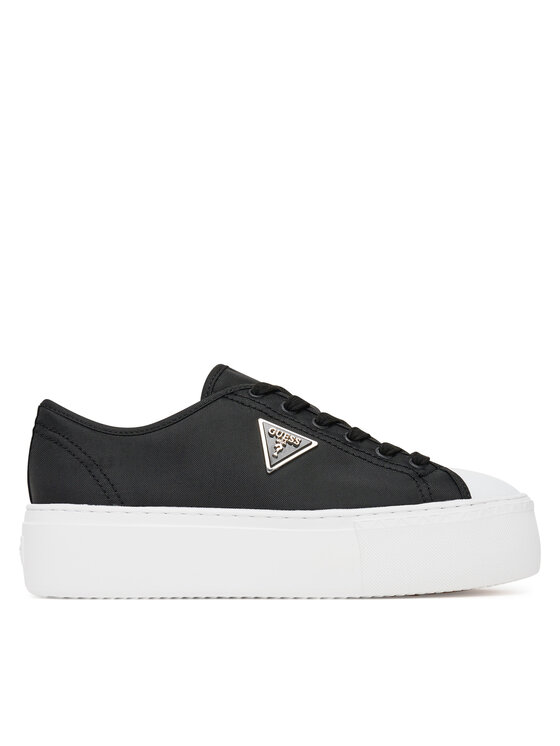 Scarpe Da Ginnastica Uomo GUESS Trisca – Sneakers In Ecopelle Con Soletta Memory Foam, Stile Basket