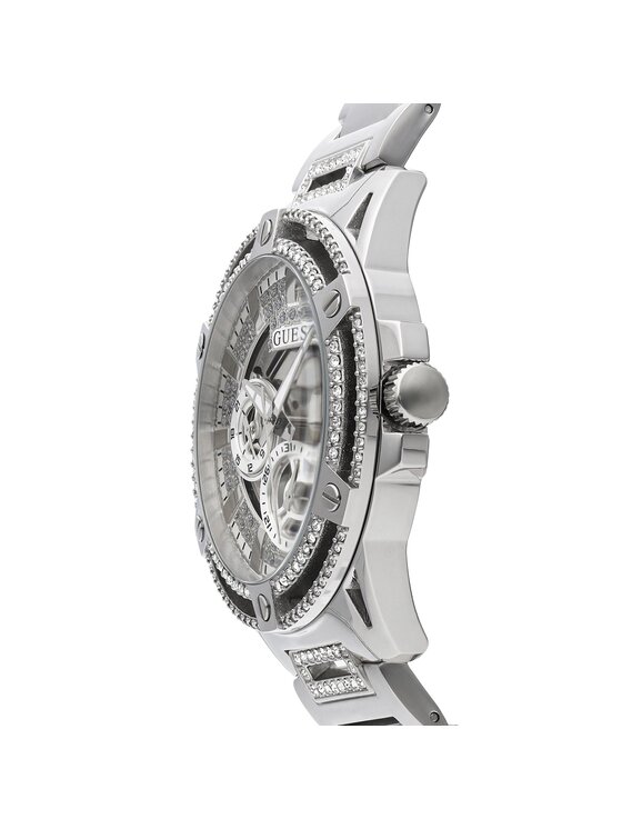 Guess Guess Hodinky King GW0497G1 Strieborná