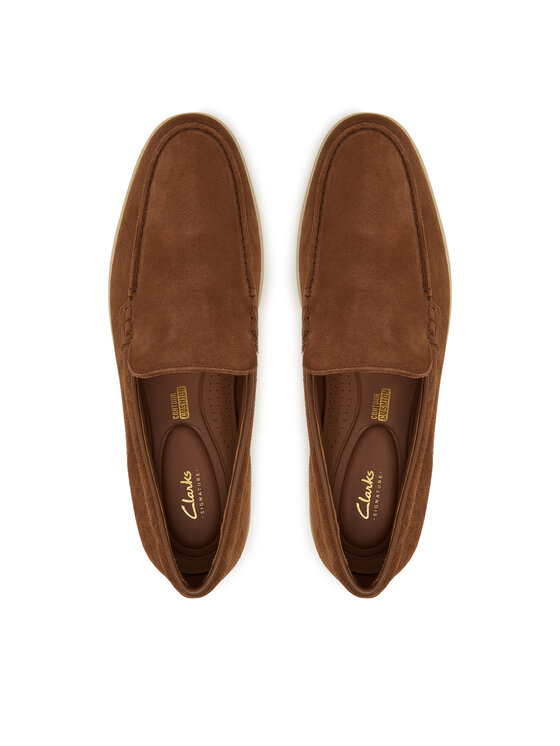 Clarks Clarks Lordsy Torford Easy 26186146 Brązowy
