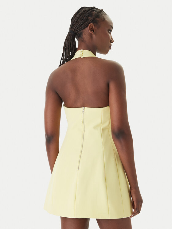 Bardot Bardot Kokteilinė suknelė Nevelle 59857DB1 Geltona Slim Fit