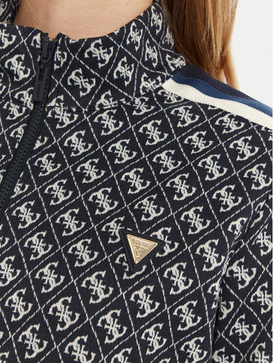 Guess Guess Sweatshirt V5RQ03 KCO90 Blau Regular Fit
