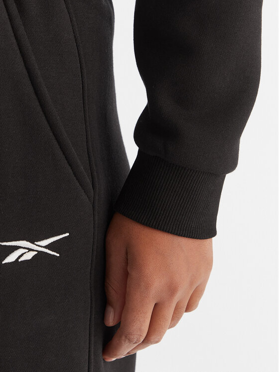 Reebok Reebok Džemperis ar kapuci Hazel RK25172CCW Melns Regular Fit