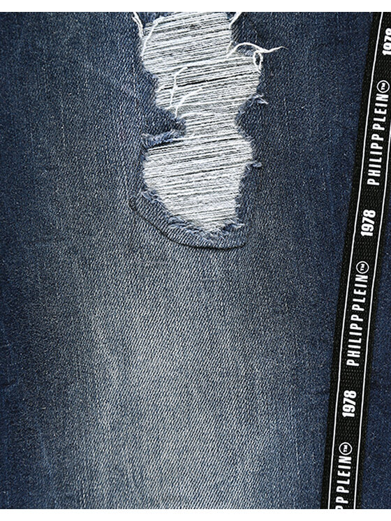 PHILIPP PLEIN PHILIPP PLEIN Jeans 30332 Blu scuro Straight Fit