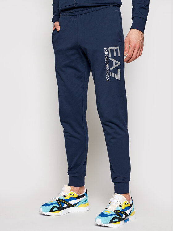 EA7 Emporio Armani Tuta 3KPV53 PJ05Z 1554 Blu scuro Regular Fit • Modivo.it