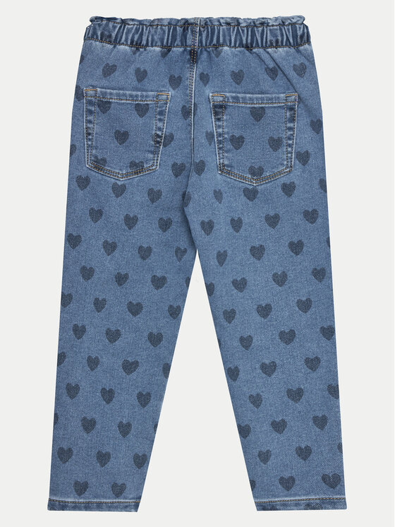 United Colors Of Benetton United Colors Of Benetton Jeans hlače 4OERGE027 Modra Slouchy Fit