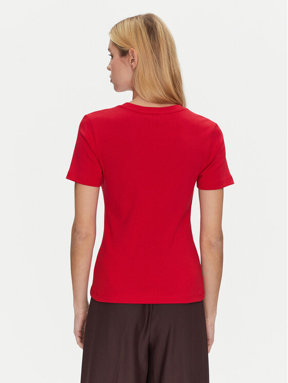 Tommy Hilfiger Tommy Hilfiger Póló New Cody WW0WW40587 Piros Slim Fit