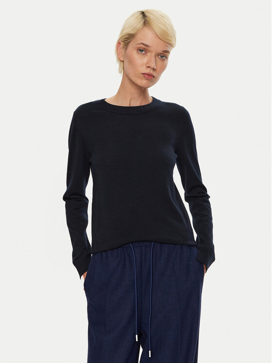 BOSS Boss Sweater Feganasi 50492551 Sötétkék Regular Fit