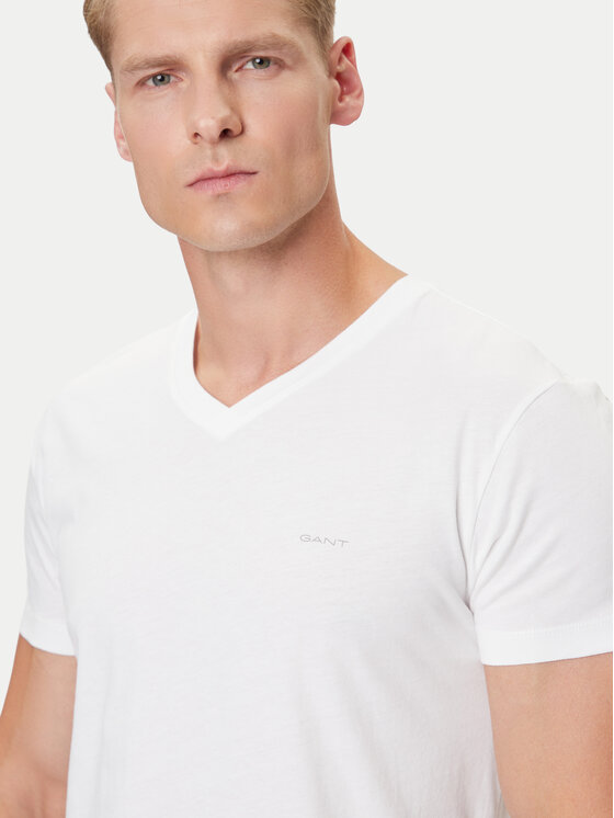 Gant Gant Súprava tričiek 900012018 Biela Regular Fit
