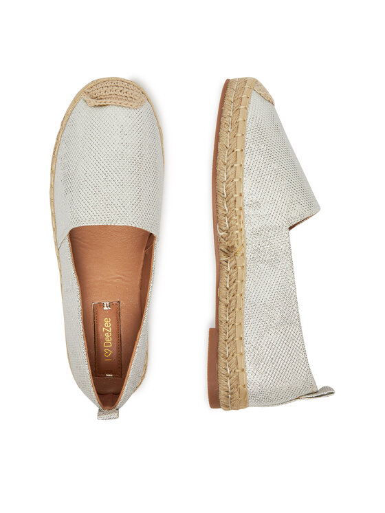 DeeZee DeeZee Espadryle S289-5 Biały