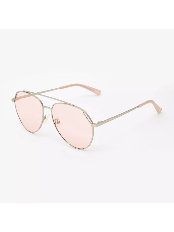 Hawkers Hawkers Okulary przeciwsłoneczne SILVER PINK BLUEJAY Różowy