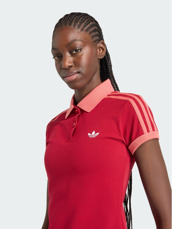 adidas adidas Polo 159123 Czerwony