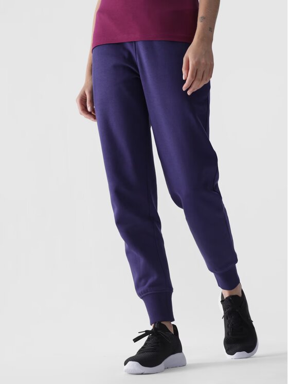 4F 4F Pantaloni da tuta 4FWMM00TTROF0946-31S Blu scuro Regular Fit
