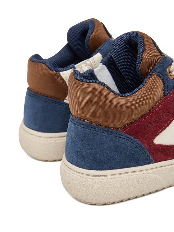 Geox Geox Sneakersy J Theleven J46LDC 05422 C1MD6 M Hnedá