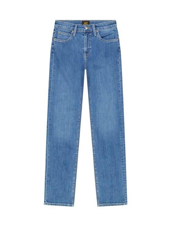 Lee Lee Jeansy ELLY Niebieski Straight Leg