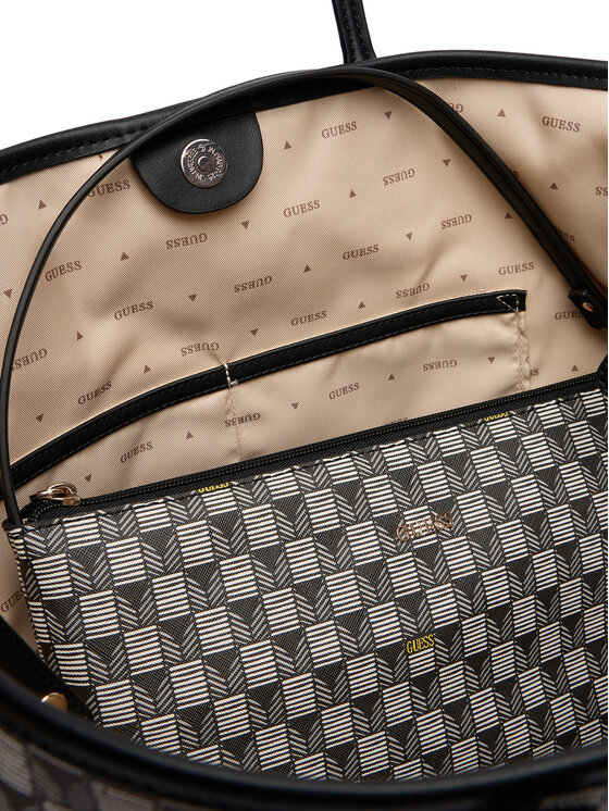 Guess Guess Ročna torba G Wave II HWJT86 81290 Črna