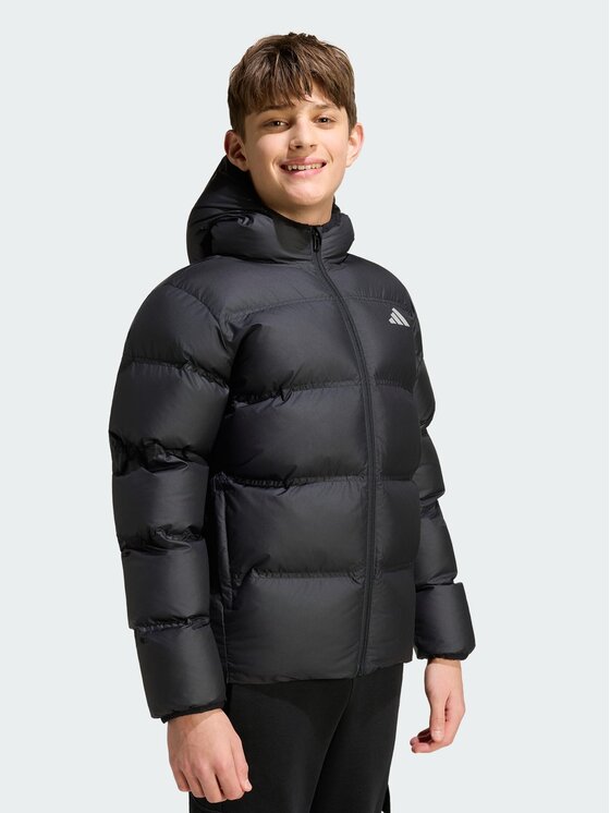 adidas adidas Geacă de iarnă Synthetic Down KH0196 Negru Regular Fit
