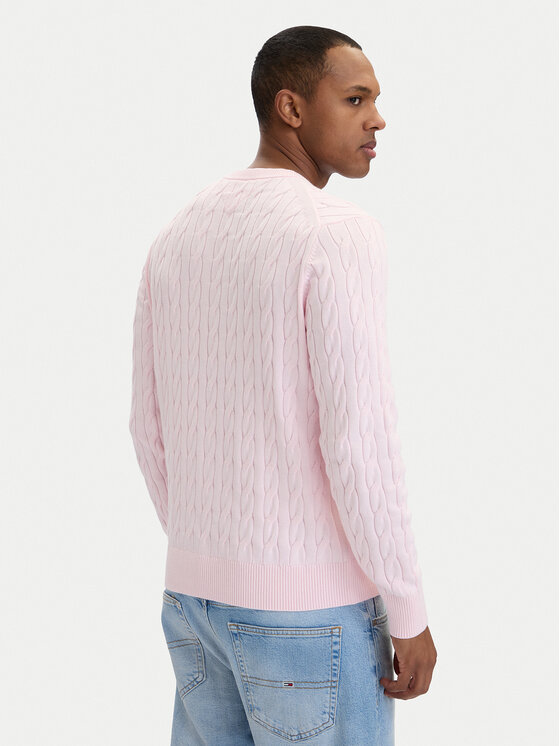 Tommy Hilfiger Tommy Hilfiger Sweater MW0MW33132 Rózsaszín Regular Fit
