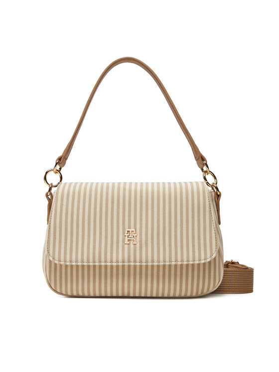 Tommy Hilfiger Tommy Hilfiger Handtasche Poppy Summer Conv. Crossover AW0AW17166 Beige